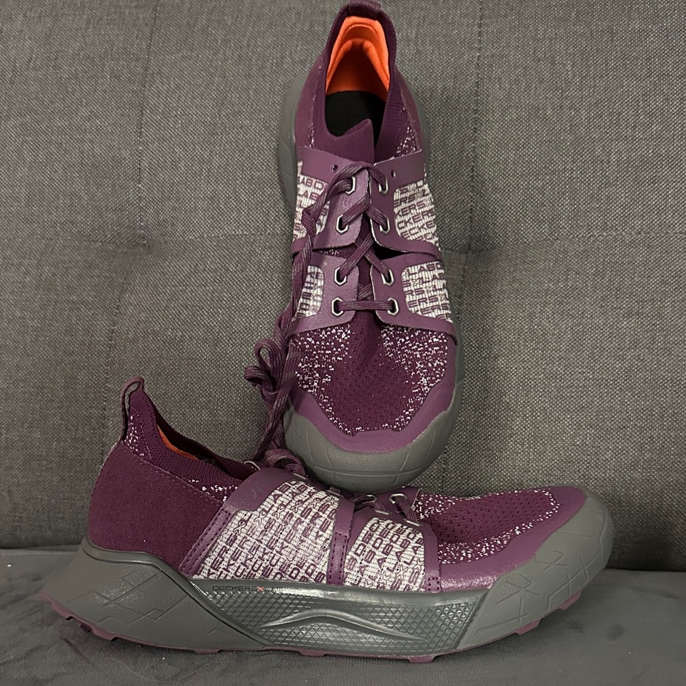 Women's Athletic Shoes in Purple and Gray
